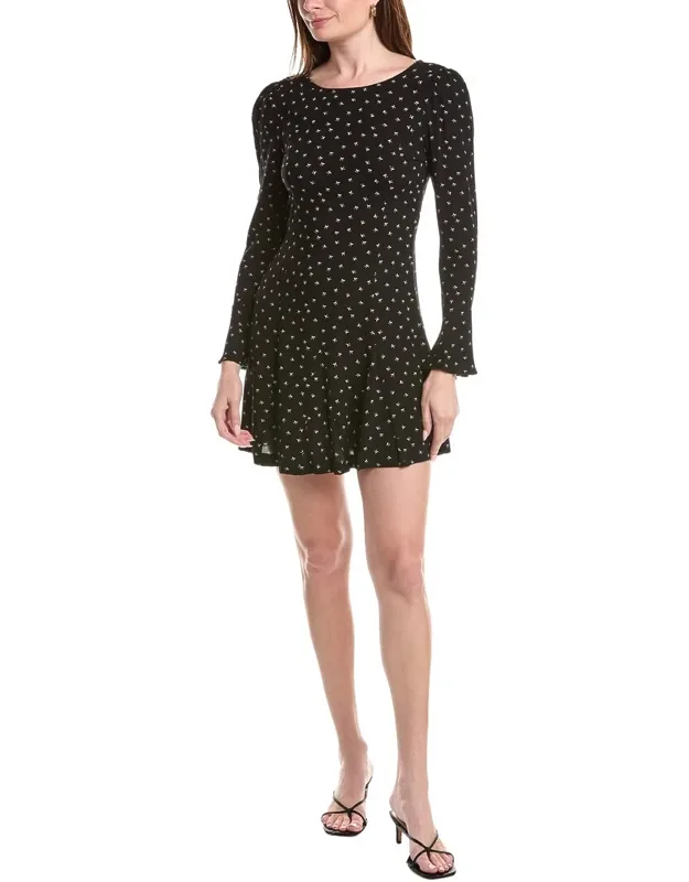 Printed Mini Dress