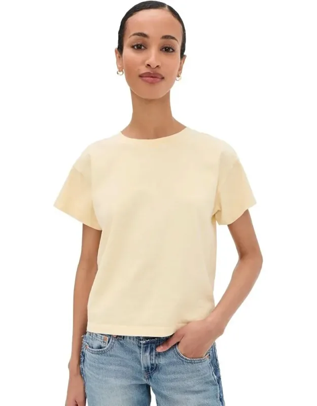 Distressed Washed Boxy Tee
