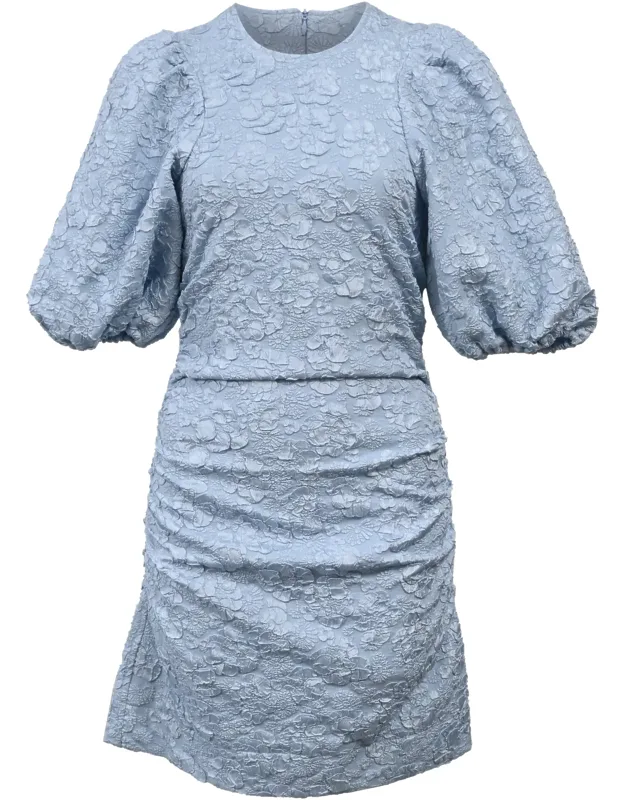Recycled-cloqué Mini Dress