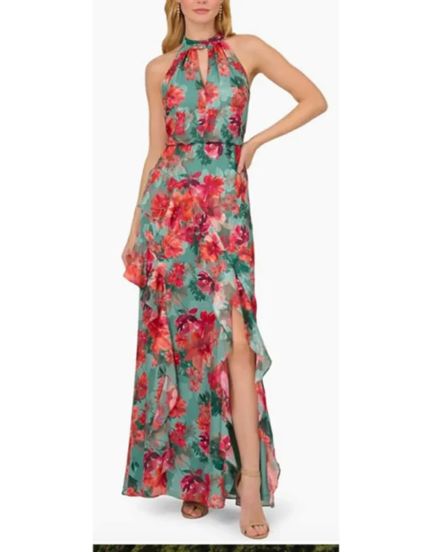 Printed Mermaid Dress