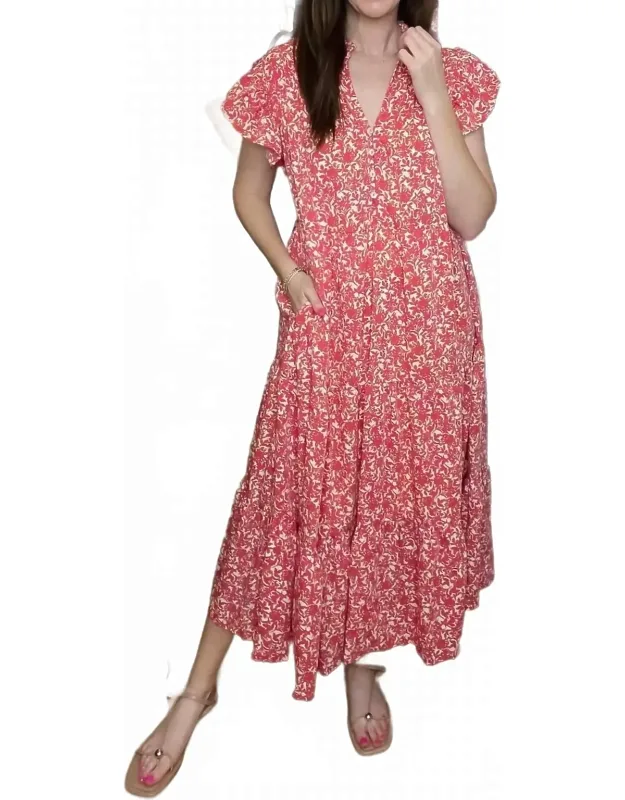 Blossom Breeze Midi Dress