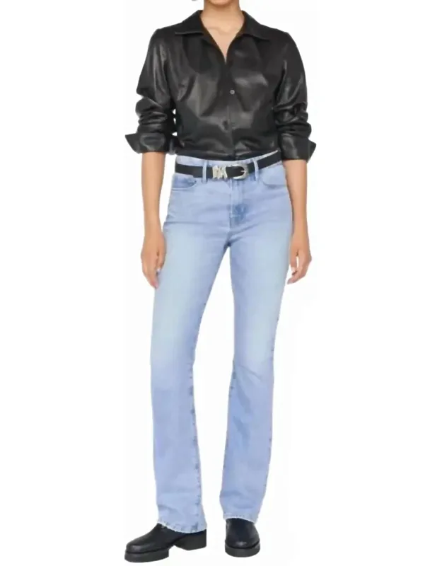 Super High Rise Mini Boot Jeans
