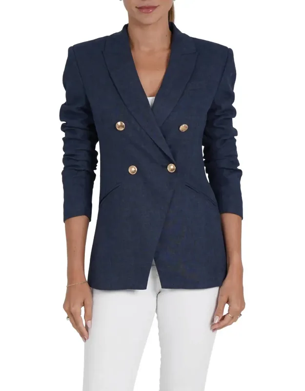 Linen Blend Blazer