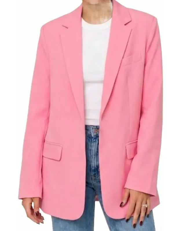 Collared Blazer Jacket