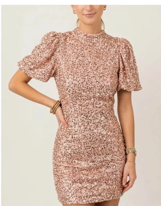 Sequin Mini Dress