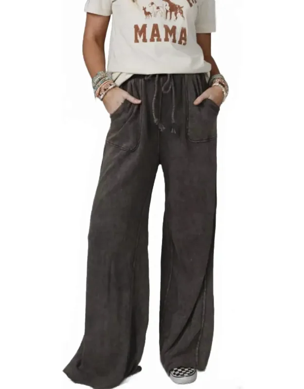 Relaxing Wide Leg Pants