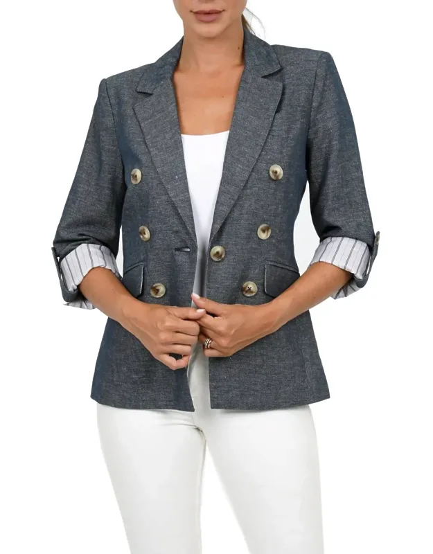 Linen Blend Blazer