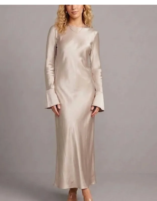 Bias Maxi Dress