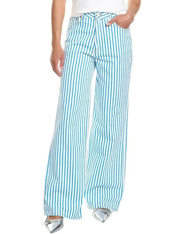 Stripe Denim Pants