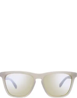 Ulu Sunrise Silver Mirror Square Sunglasses