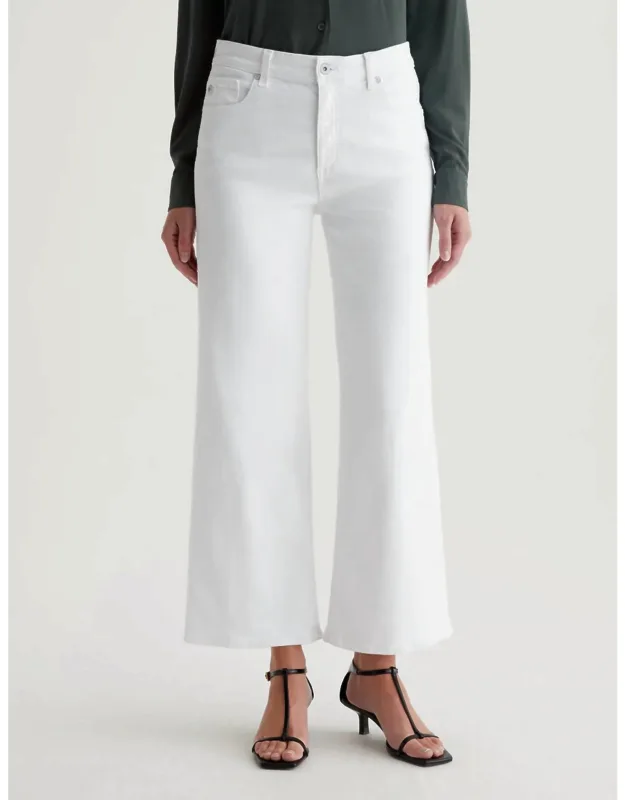Wide Leg Cropped Jeans