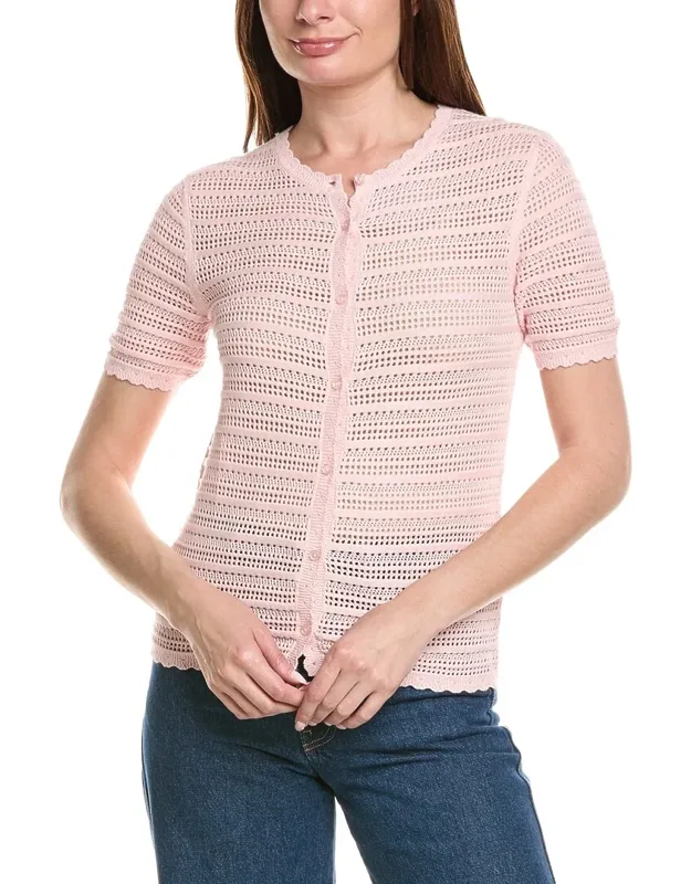 Pointelle Cardigan
