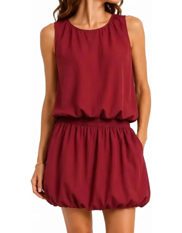 Stay & Play Crop Top And Bubble Skirt Set