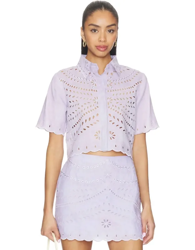 Embroidered Top