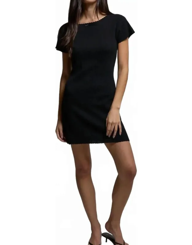 Pointelle Dress