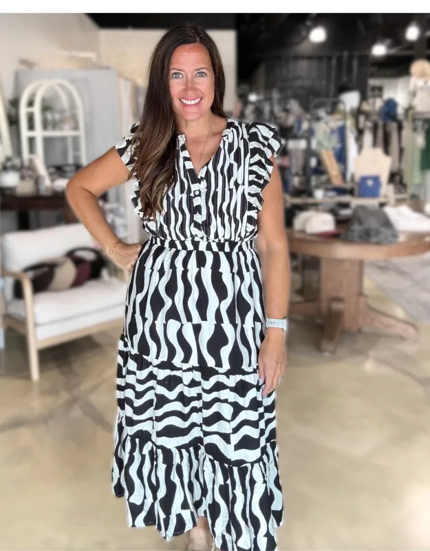 Abstracting Me Maxi Dress