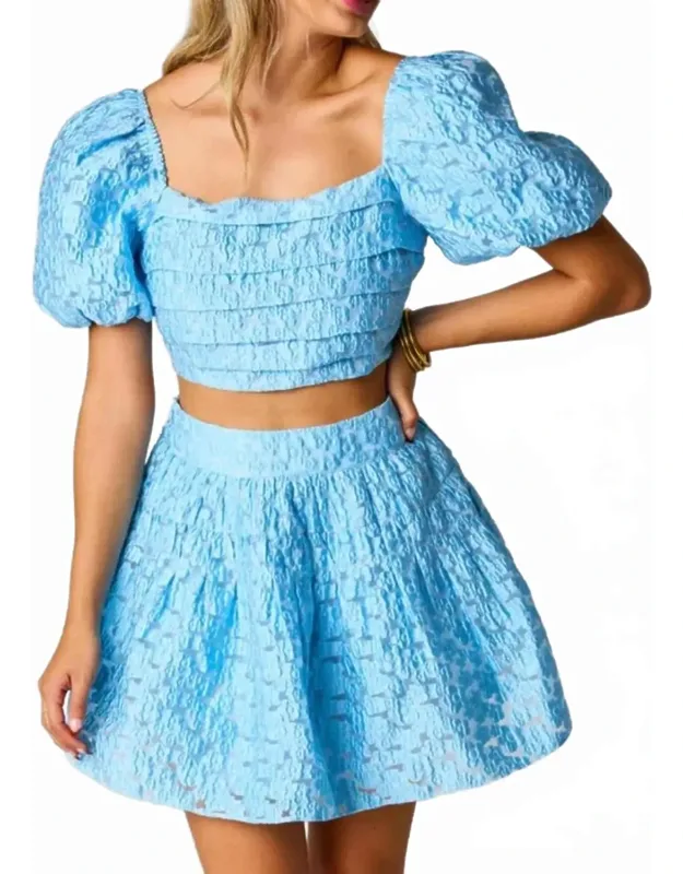 Floral Skirt Set