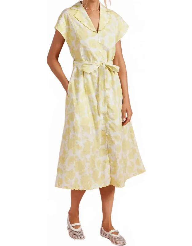 Garden Shirt Dress