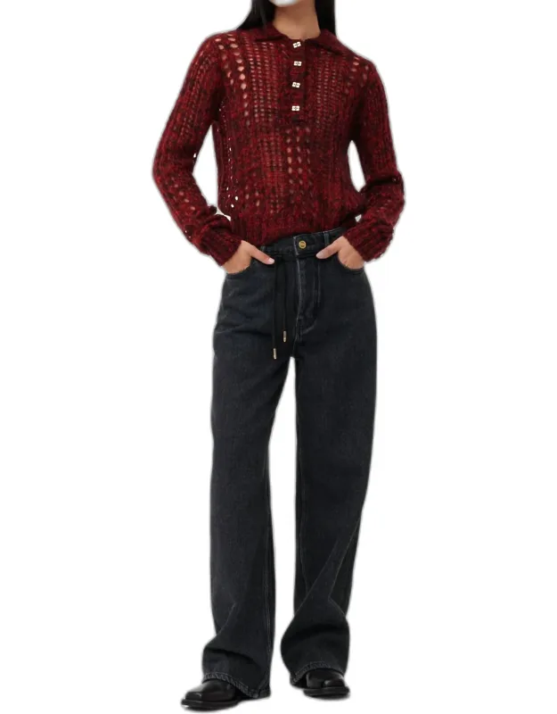 Drawstring Jeans