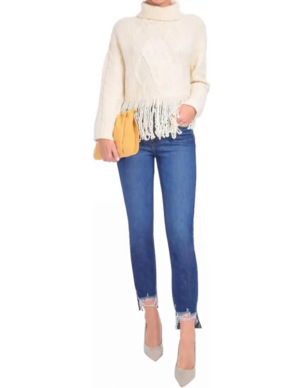 Le High Straight Jeans - Comfortable, Stylish, Distressed