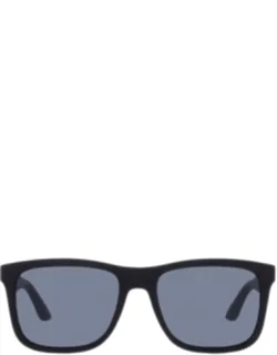 Ferragamo Blue Square Sunglasses Sf1028sn 56 Mm Lens Width, 100% Uv Protection