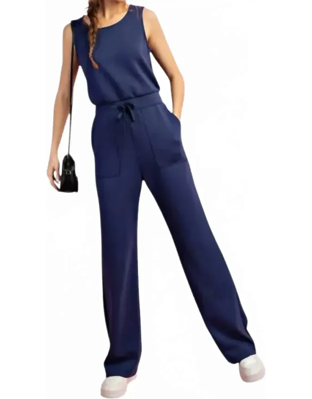 Sleeveless Luxury Jumpsuit