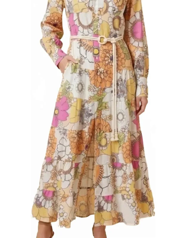 Floral Print Maxi Dress