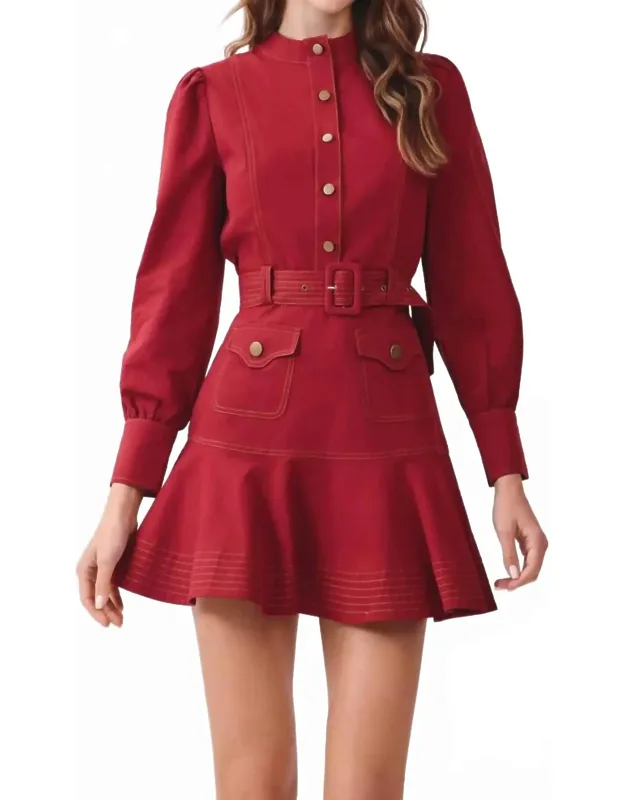 Belted Dress