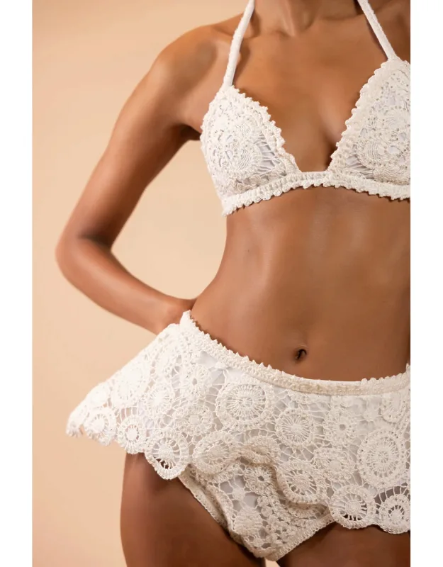 Embroidered Bra Top