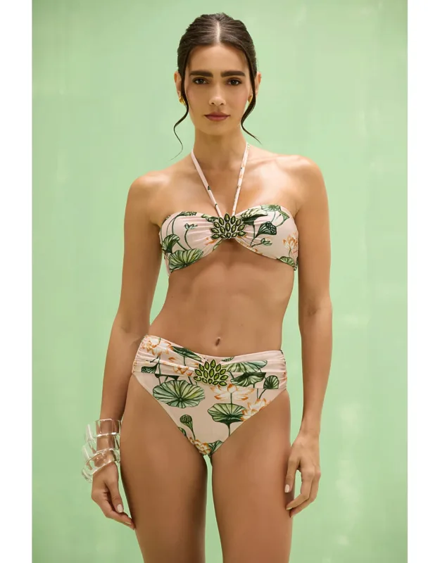 Lotus High Waist Bikini Bottom