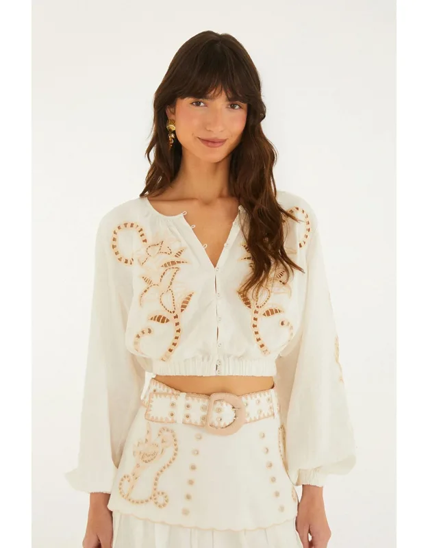Richilieur Long Sleeve Blouse