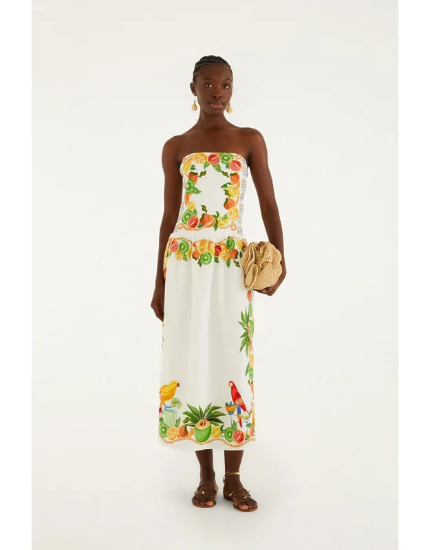 Biricutico Scarf Maxi Dress