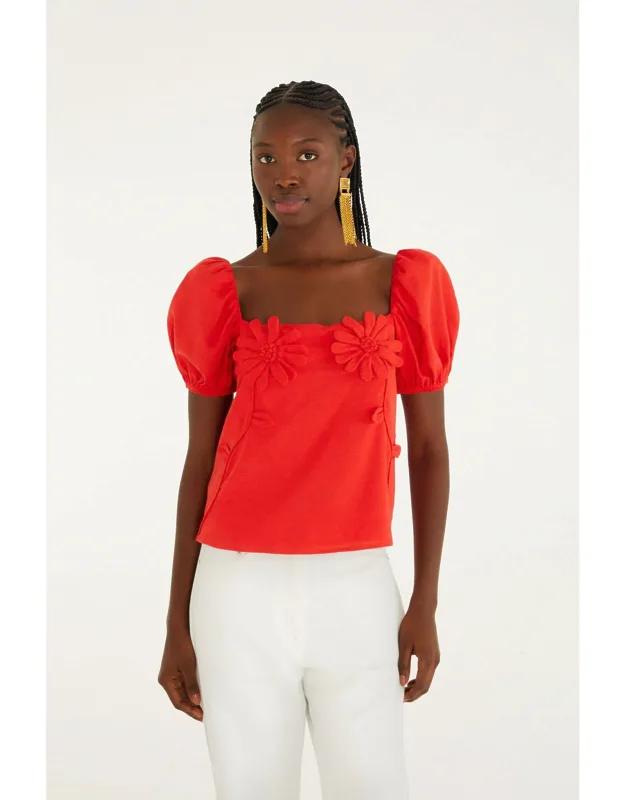 Short Sleeve Blouse