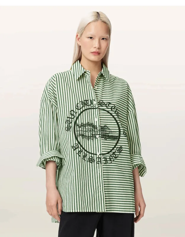Relaxed Fit Striped Shirt