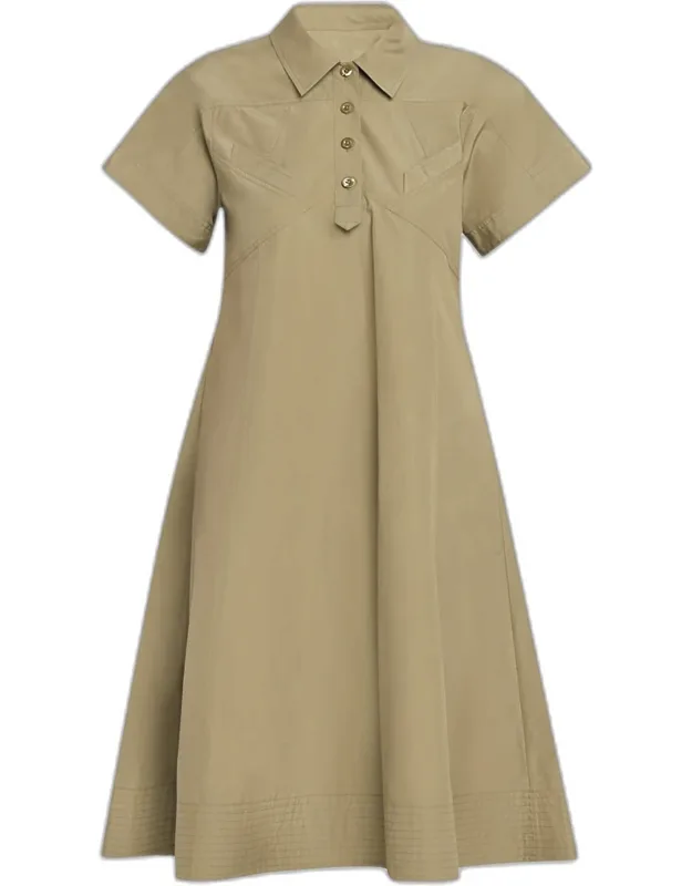 Trapeze Midi Dress