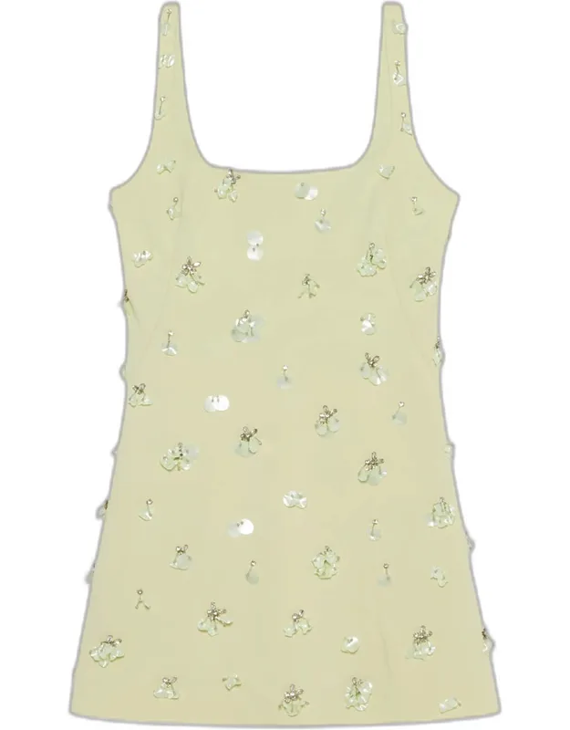 Ziva Sleeveless Embellished Mini Dress