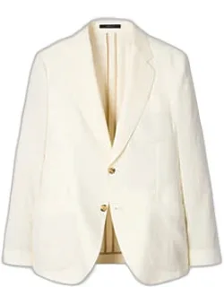 Linen Two-button Blazer