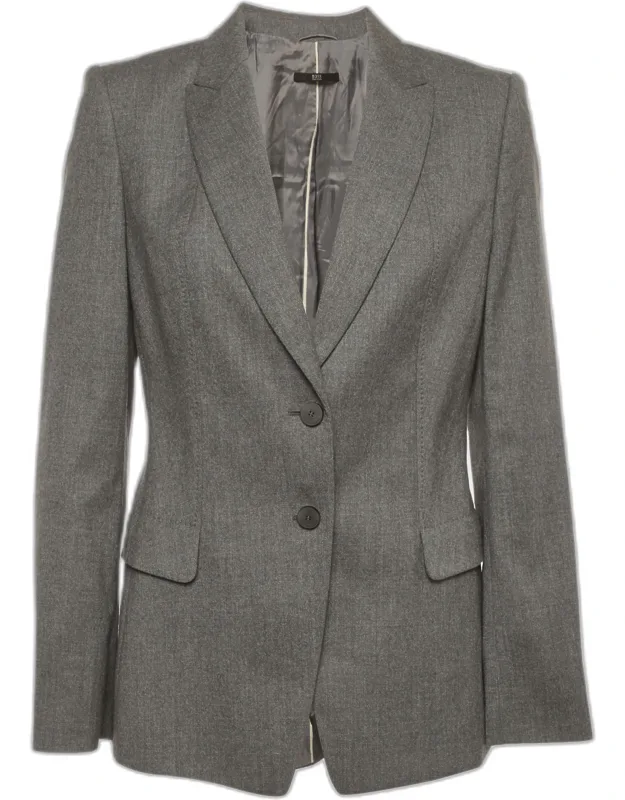 Wool Single Breasted Blazer