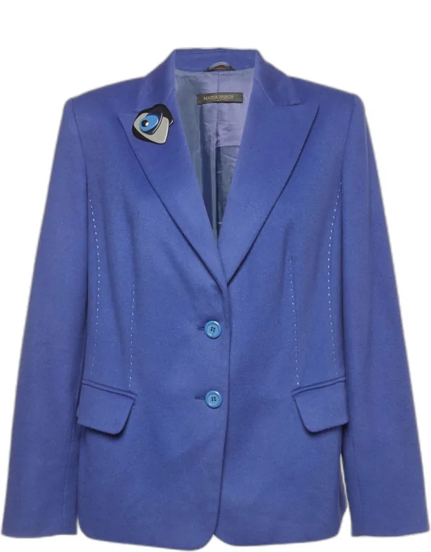 Felt Single Breasted Blazer