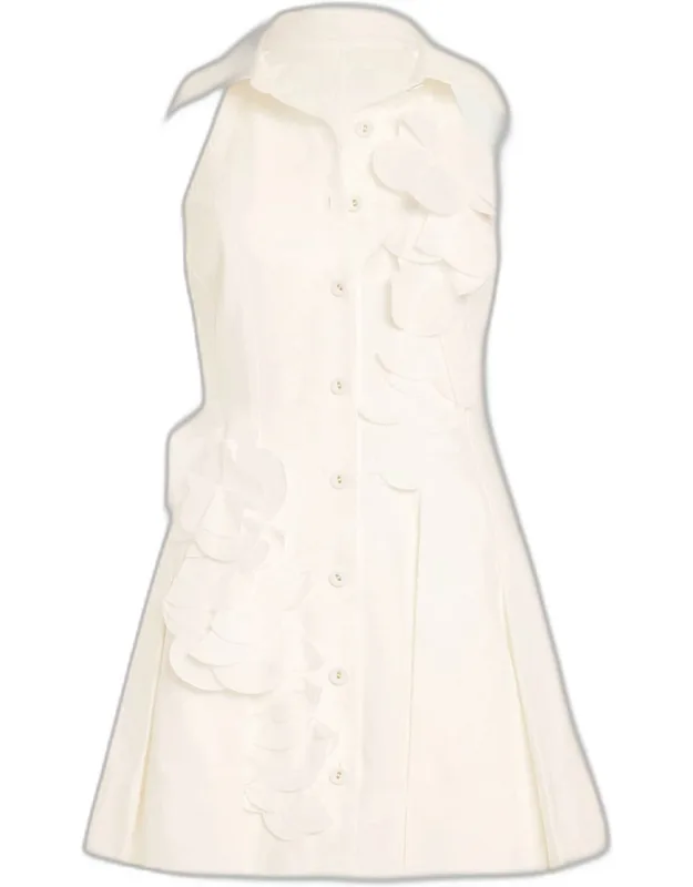 Floral Mini Shirtdress