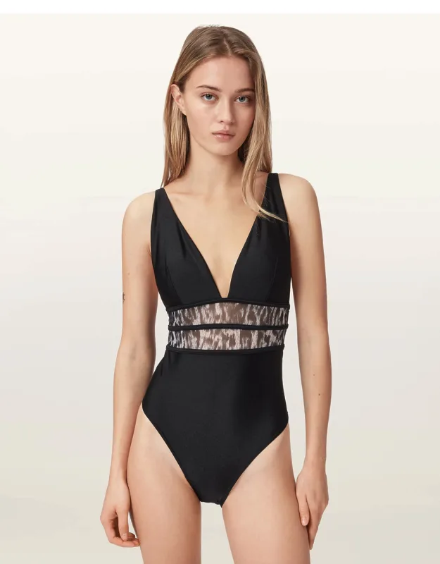 Sheer Mesh Swimsuit