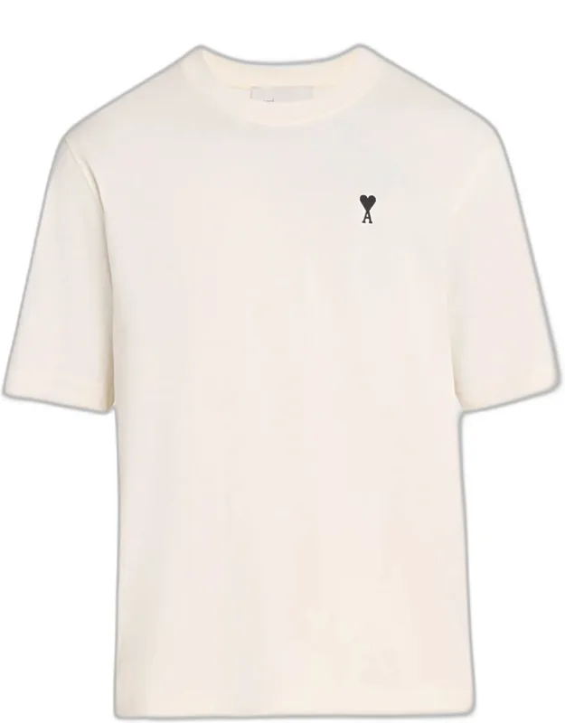 Boxy Fit Cotton Crewneck T-shirt