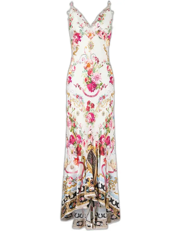 Bias-cut Silk Slip Dress