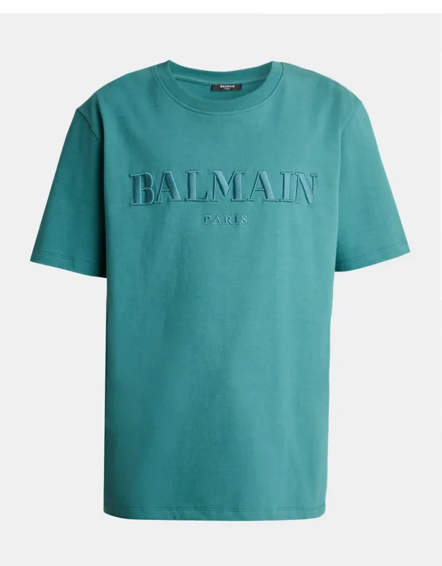 Vintage Embroidered Crewneck T-shirt