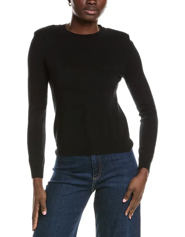 Power Shoulder Cashmere-blend Sweater