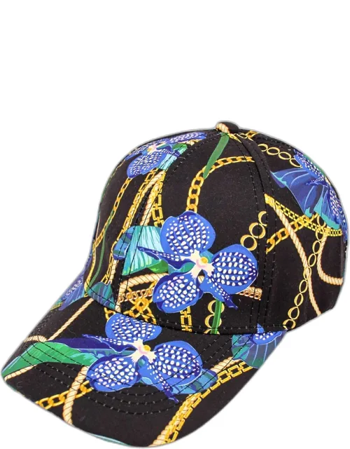 Flower Patterned Baseball Cap