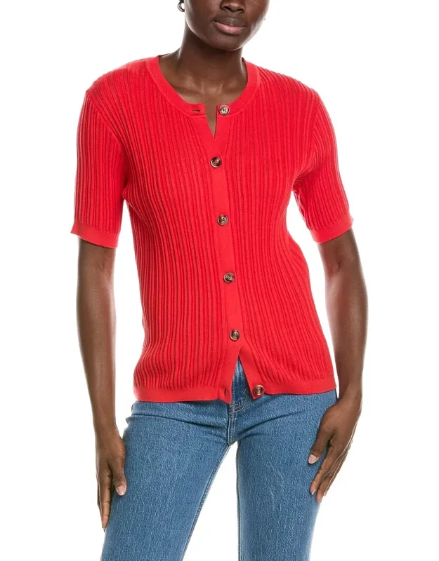 Pointelle Cardigan