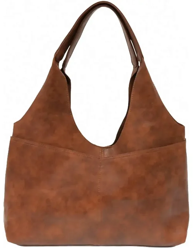 Vegan Leather Hobo Bag