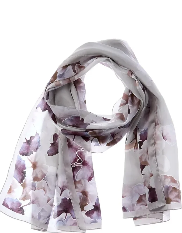 Logo Silk Scarf
