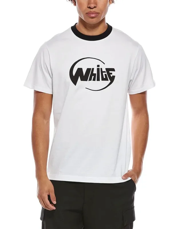 Slim Fit Globe Logo T-shirt